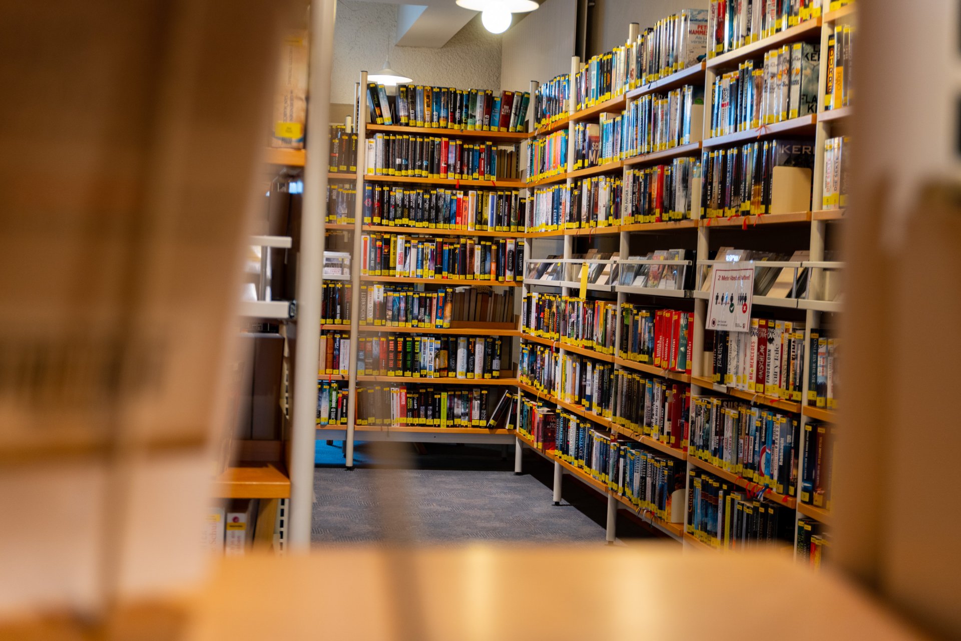 Bücher in einem Regal