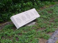 Sanierte Kriegsgräberanlage auf dem Friedhof in Hausberge