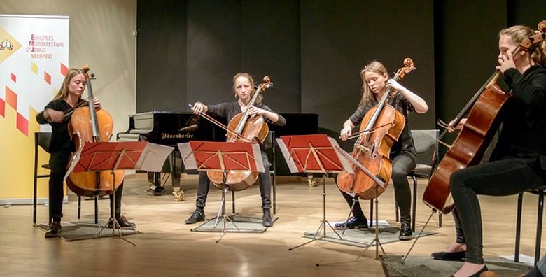 v.l.n.r.: Maja Gieseking, Johanne Crämer, Mathilde Rethemeier, Vivian Exler