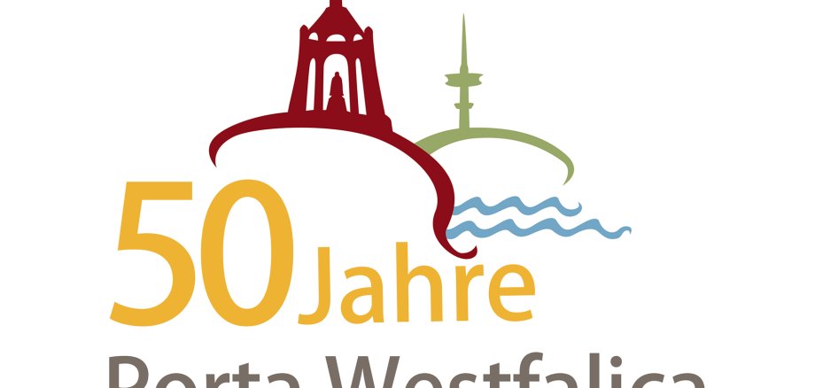 Logo 50 Jahre Porta Westfalica