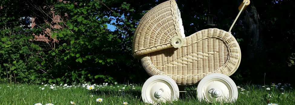 Ein Kinderwagen