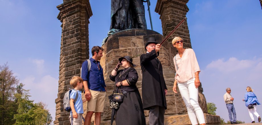 Gästeführung am Kaiser-Wilhelm-Denkmal