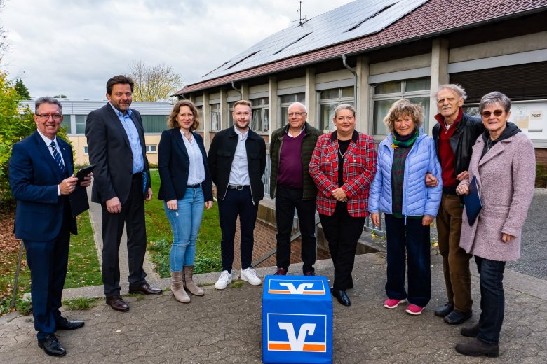 v.l. Andreas Kelch, Peter Scherf, Julia Groth, Michel Sammrey, Reinhold Kölling, Anke Grotjohann, Christiane und Hartmut Haselau, Kerstin Blume-Hofmeister