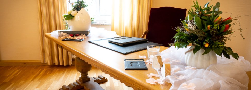 Trauraum im Standesamt Porta Westfalica