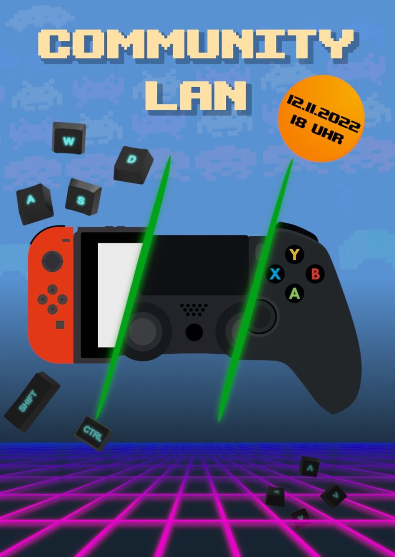 Flyer Community Lan