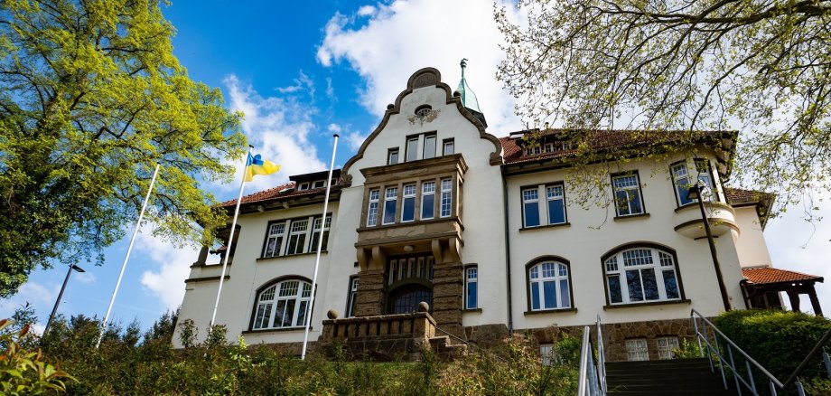 Das Rathaus der Stadt Porta Westfalica