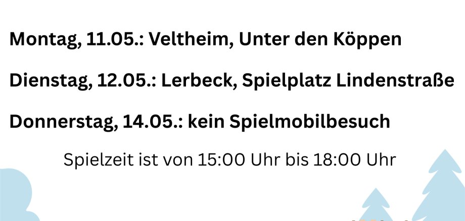 Wochenplan Spielmobil KW 20 - 1