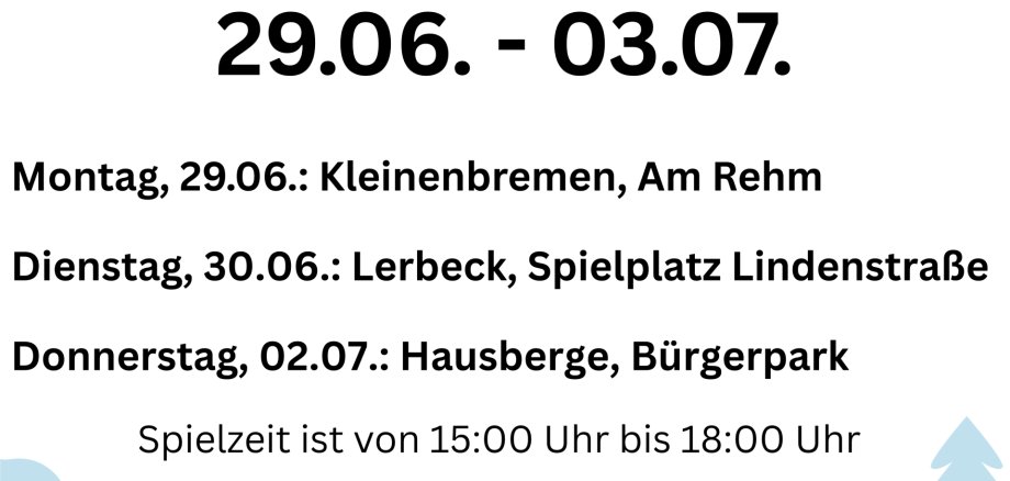 Wochenplan Spielmobil KW 27 - 1