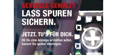 Flyer der Mühlenkreiskliniken zu sexualisierter Gewalt