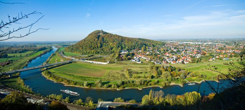 Panorama der Porta Westfalica