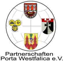 Logo des Partnerschaften Porta Westfalica e. V.