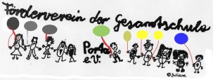 Das Logo des Förderverein der Gesamtschule Porta Westfalica